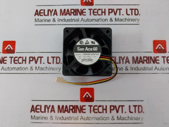 Sanyo Denki 109R0612H4104 Inverter Cooling Fan Ep 041706P