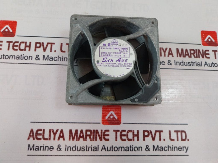 Sanyo Denki 109S025Ul Cooling Fan 230V