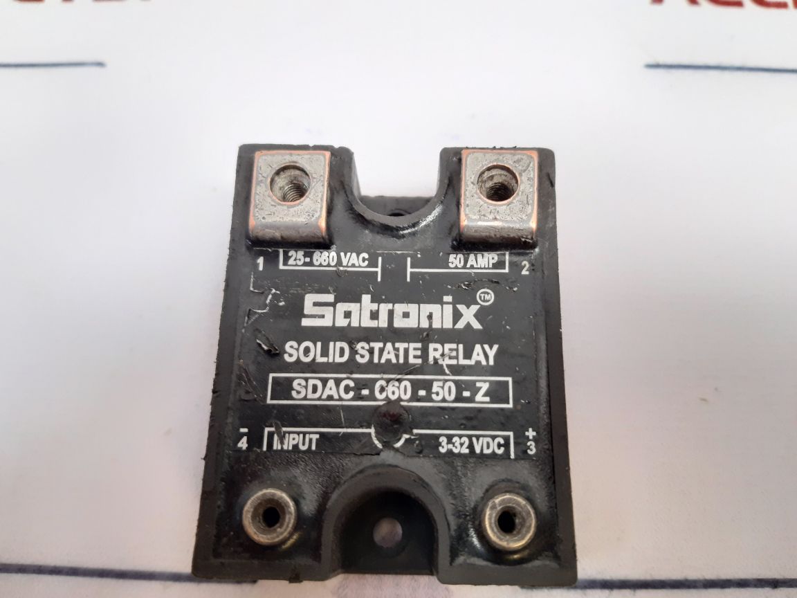 Satronix Sdac-660-50-z Solid State Relay