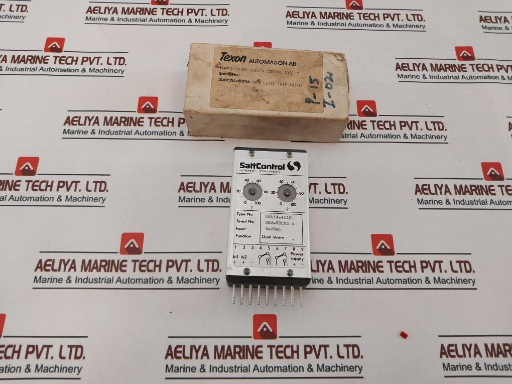 Sattcontrol Esa14-4110 Rockums Boiler Control System 4-20Ma