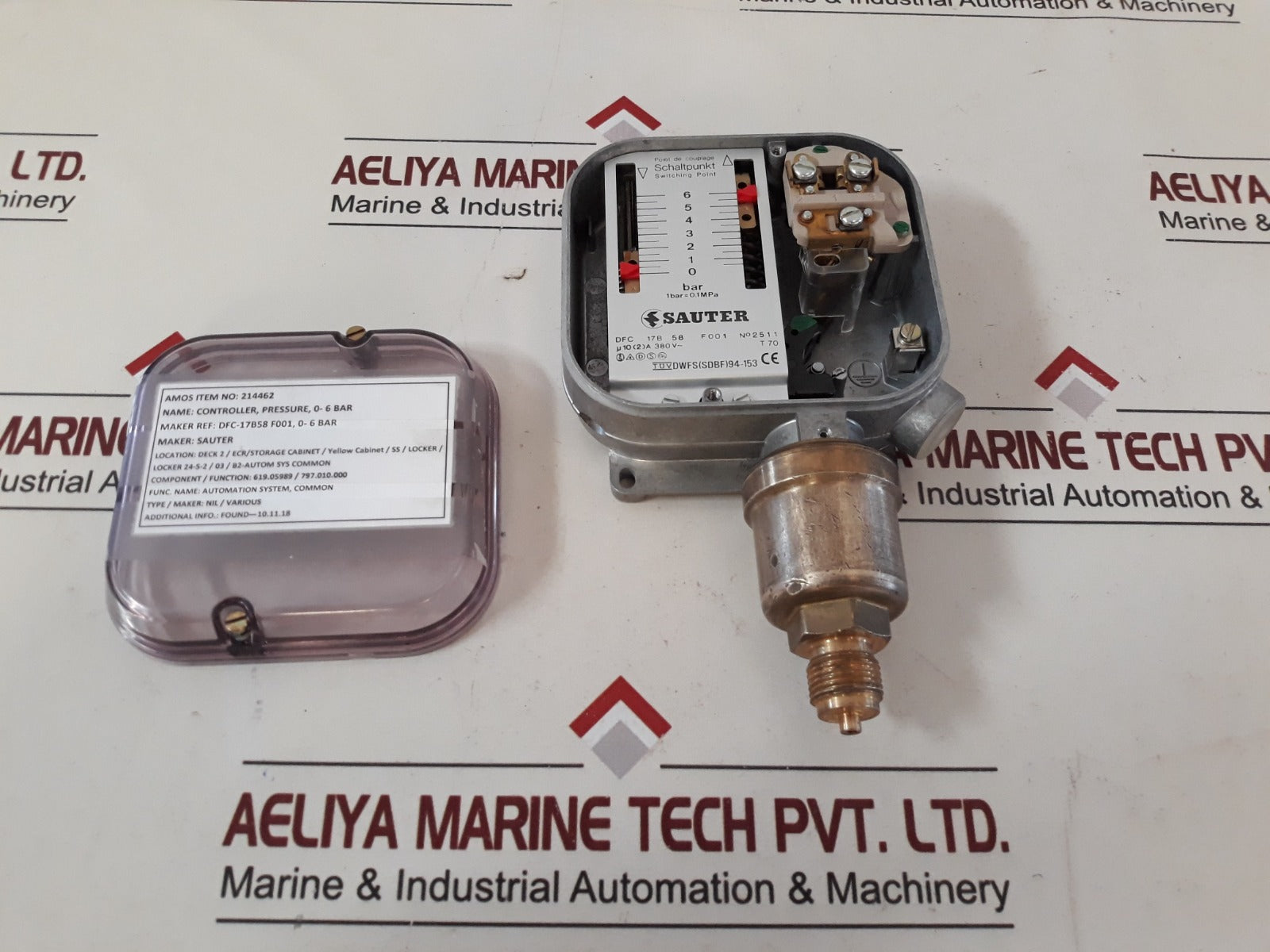 Sauter Dfc 17B 58 F001 Controller Pressure