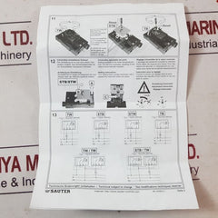 Sauter rak582.4/3726 temperature limiter/thermostat
