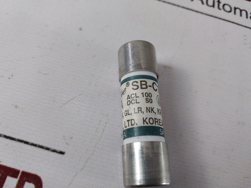 Lot of 6X SB FUSE SB-C1 FUSE 250V DC 500V AC 5A