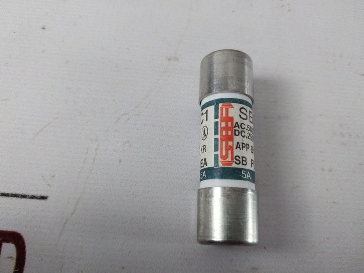 Lot of 6X SB FUSE SB-C1 FUSE 250V DC 500V AC 5A