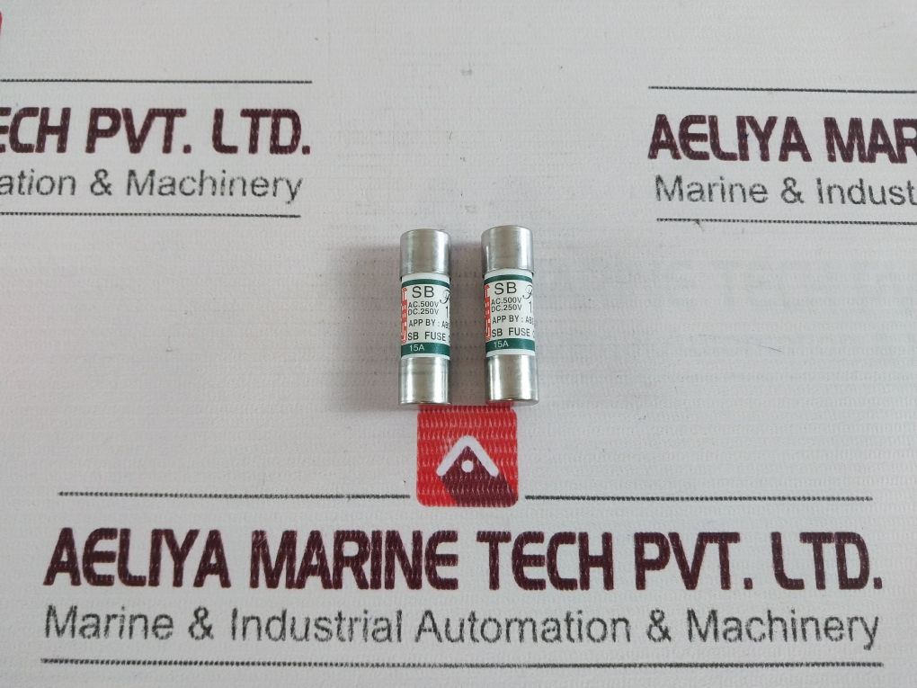 Lot of 3X SB Fuse SB-C1 AC 500V DC 250V 15A