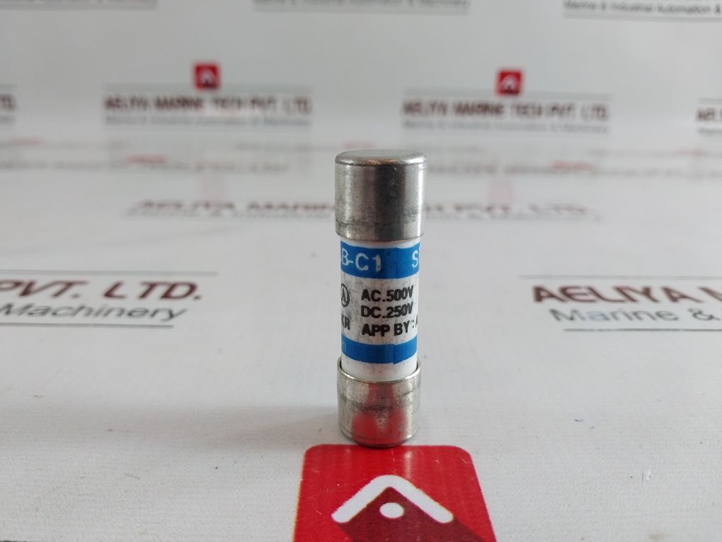 Lot of 6X Sb Fuse SB-C1 ACL 100 AC.500V