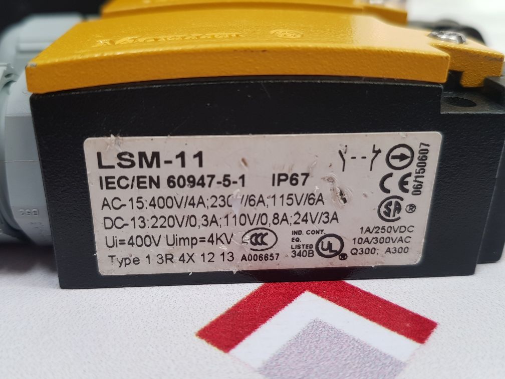 Scan-steering Moeller Lsm-11 Limit Switch Port 115v/6a