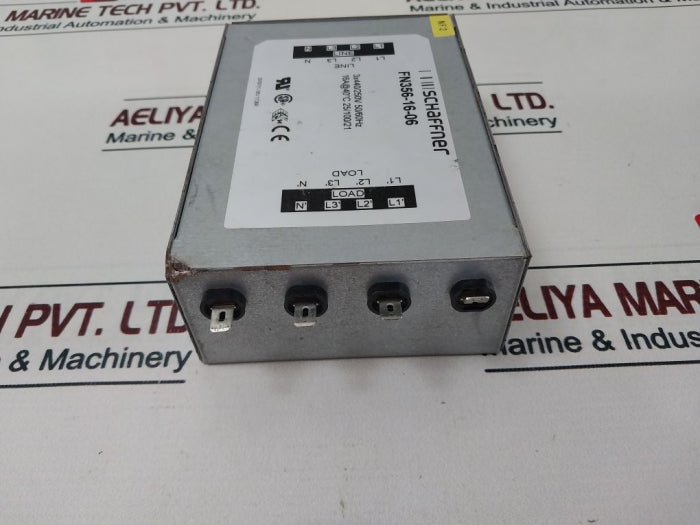 Schaffner Fn356-16-06 Power Line Filter 250V 50/60Hz