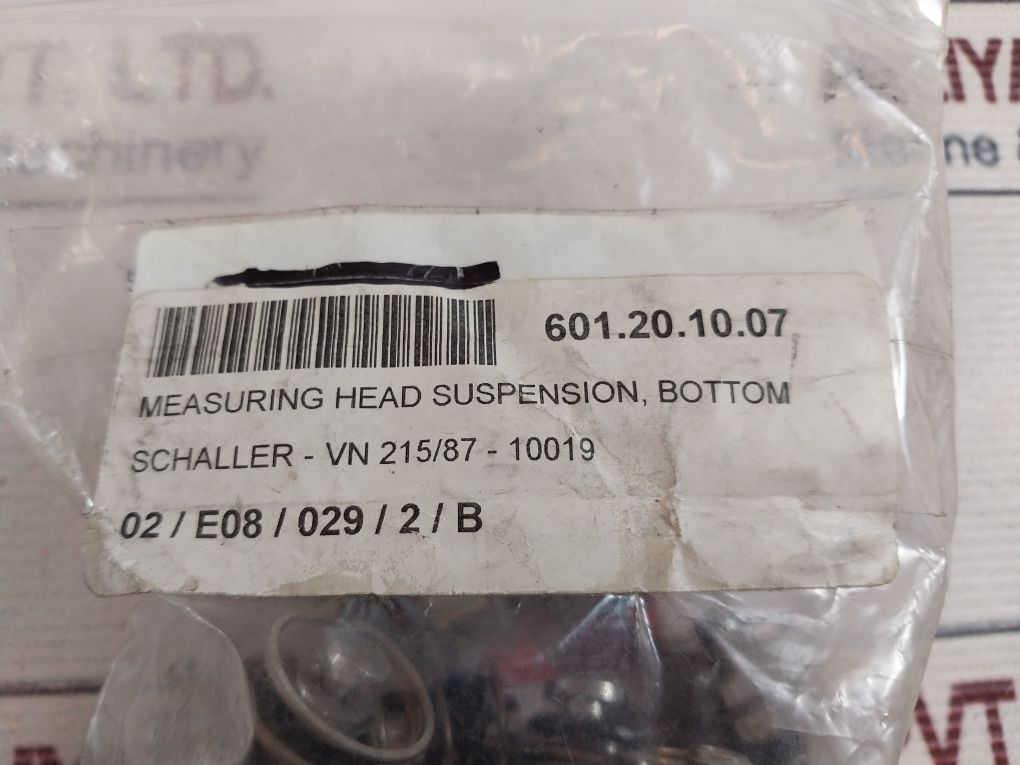 SCHALLER 10019 Measuring Head Suspension, Bottom VN 215/87 601.20.10.07