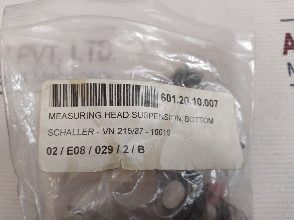 SCHALLER 10019 Measuring Head Suspension, Bottom VN 215/87 601.20.10.07
