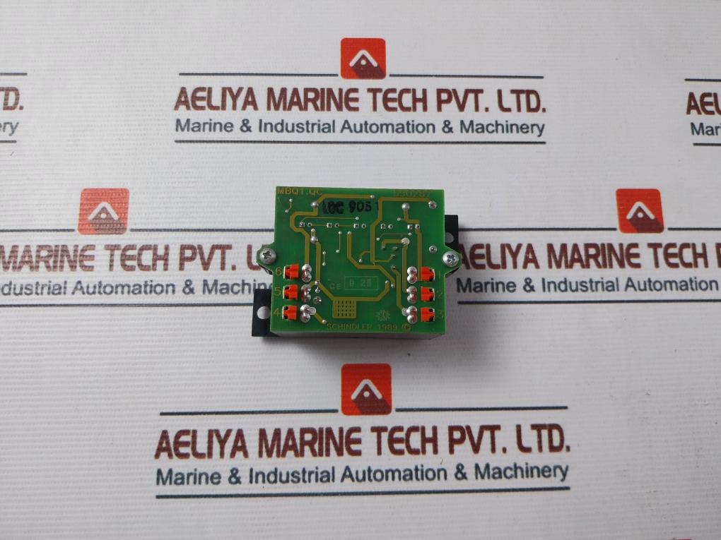 Schindler Mbq1.Qc 11 Deck Button Element