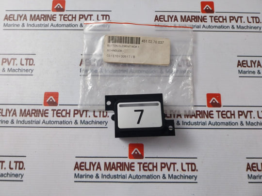 Schindler Mbq1.Qc Button Element No 7