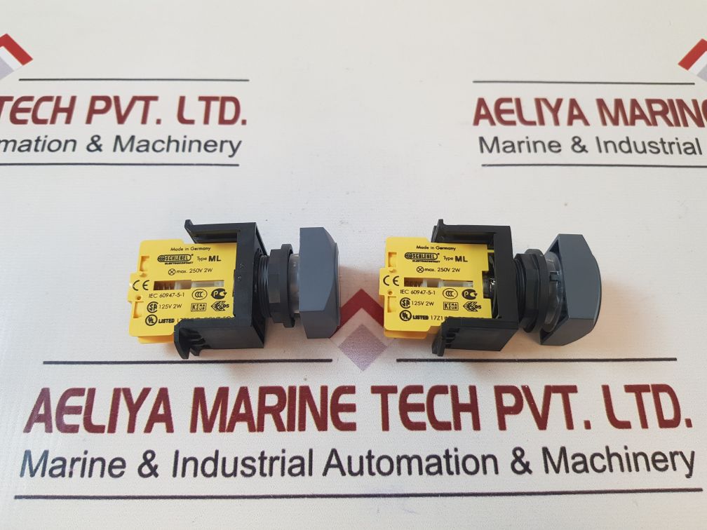 Schlegel Ml Auxiliary Contact Red Pushbutton