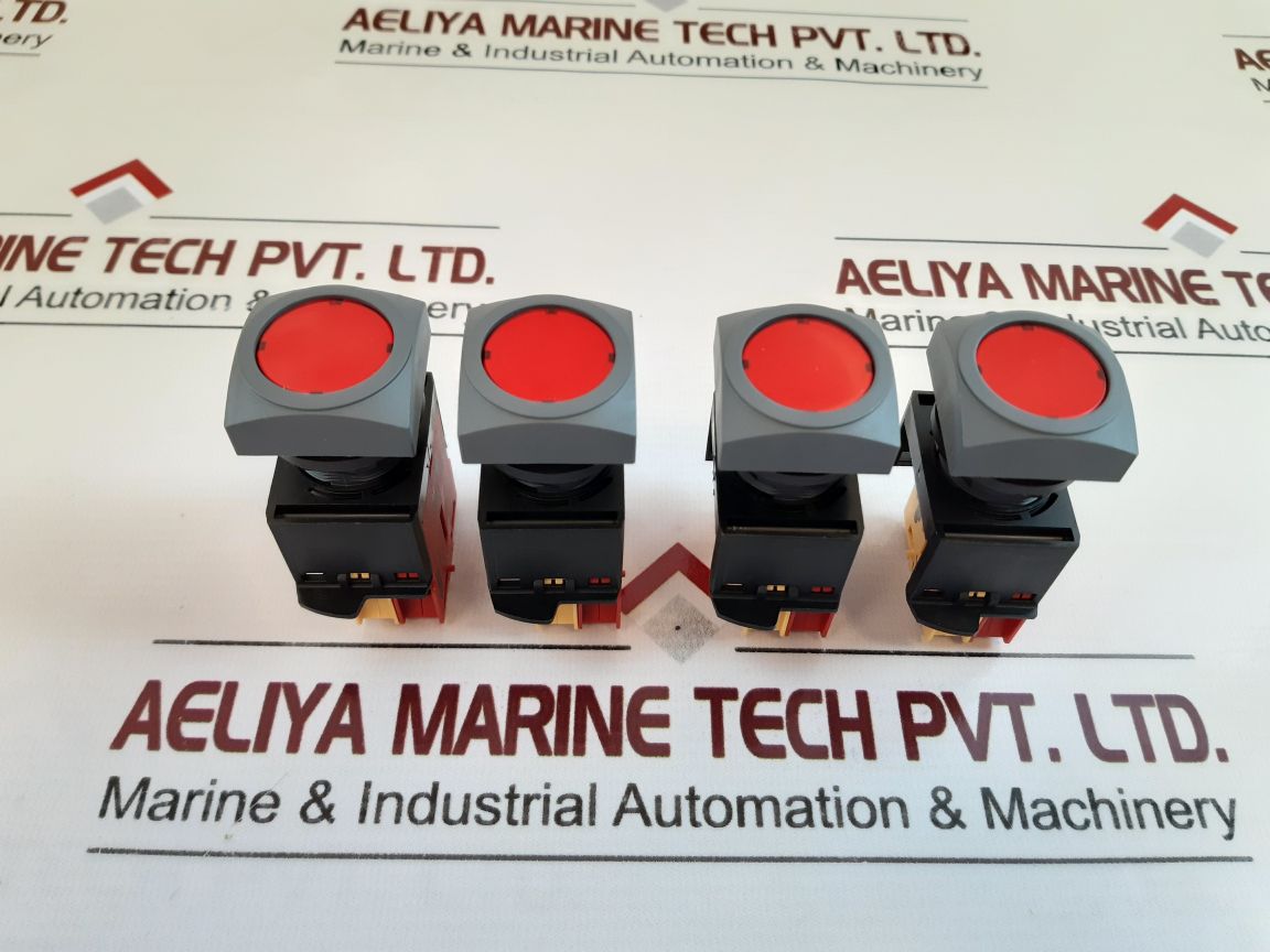 Schlegel Ml/Mto Auxiliary Contact Red Pushbutton