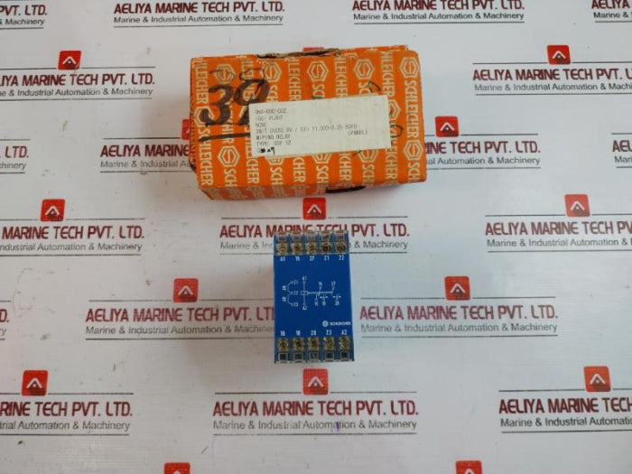 Schleicher Ssy12 Electronic Interval Time Relay 5A 60Hz/50Hz 225100-0513 250V