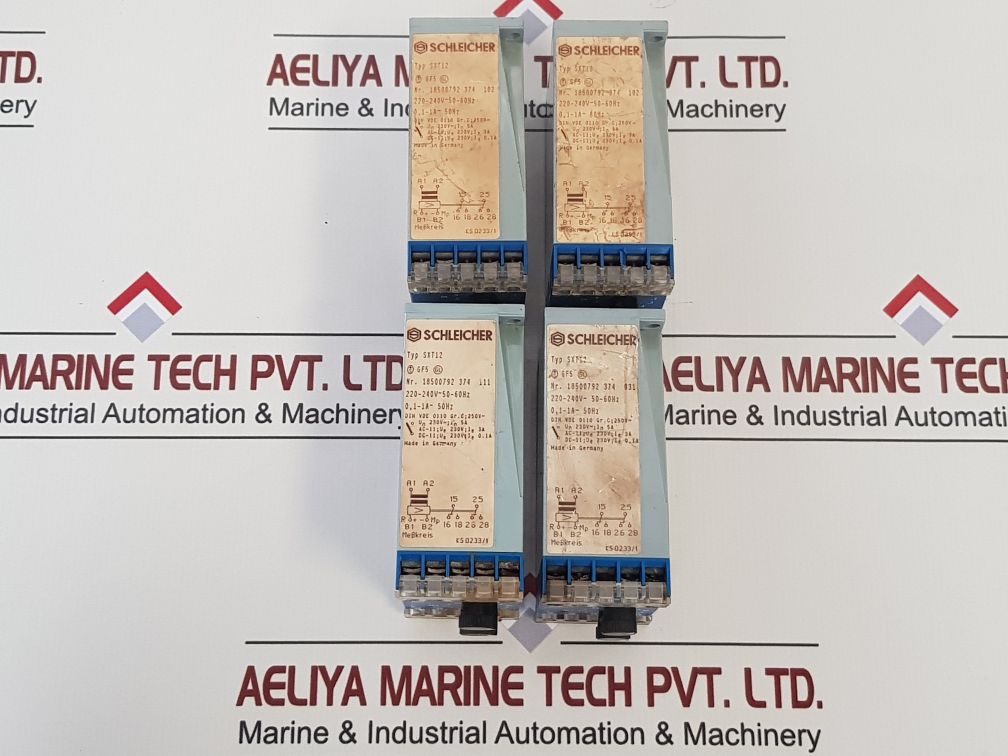 Schleicher Sxt12 Current Measuring Relay 220V-240V Ac