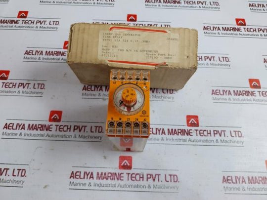 Schleicher Sza521 Inert Gas Generator Time Relay 110-115V 50/60Hz 0.15S-30H