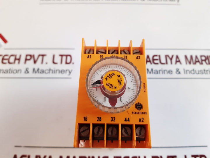 Schleicher Sza 14-2S Time Relay 3-60 Min Kl0323/2 220V
