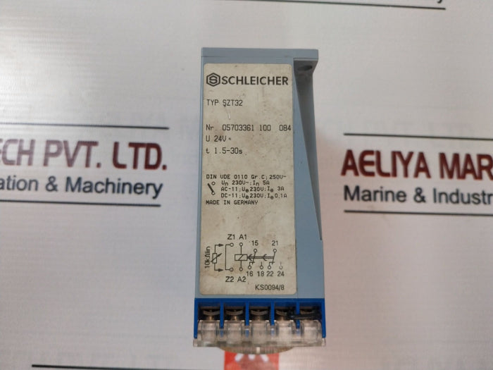 Schleicher Szt32 Time Relay 05703361 100 084