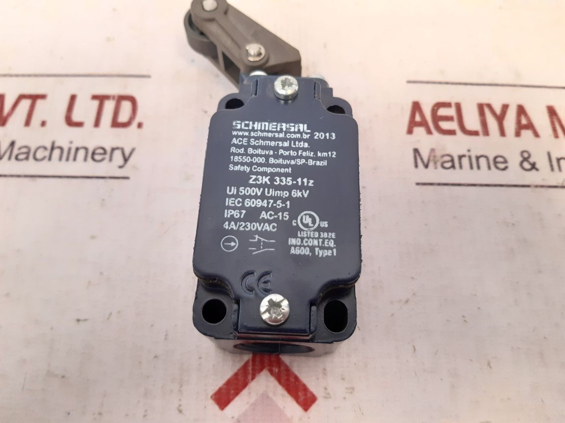 Schmersal Z3K 335-11Z Limit Switch 4A 500V
