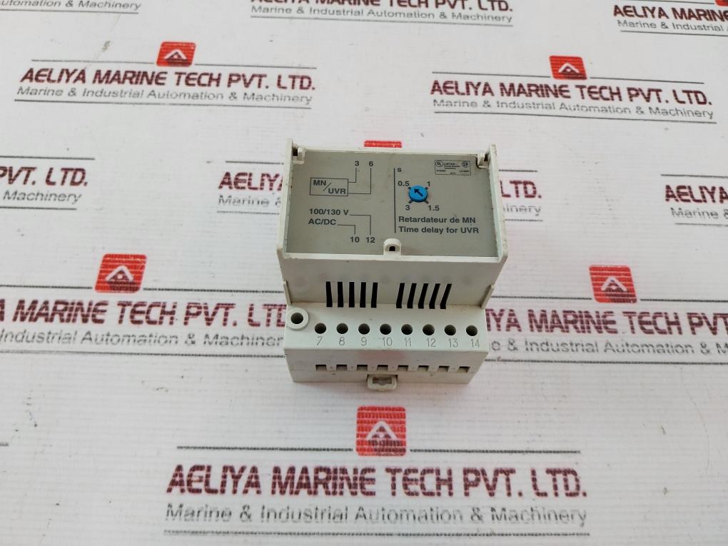 Schneider Electric 33681 Time Delay Relay For Uvr