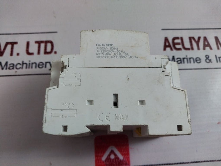 Schneider Electric 40A Contactor 500V~ 50Hz