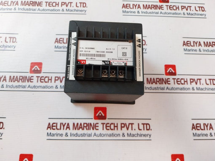 Schneider Electric Conzerv Dm1210 Digital Voltage Panel Meter 50/60Hz