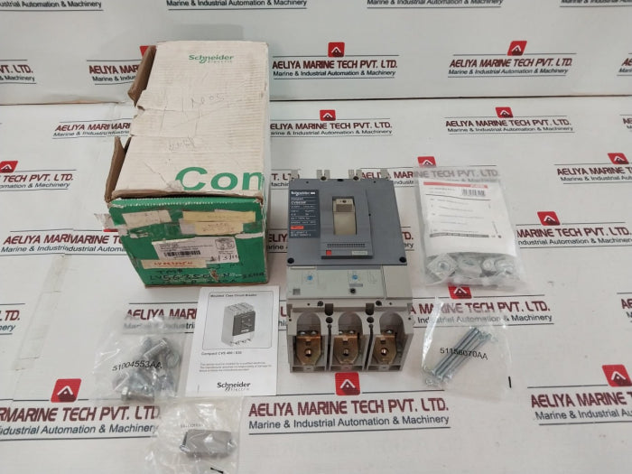 Schneider Electric Cvs630f Moulded Case Circuit Breaker 630a 3p 36ka