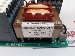 Schneider Electric El05-967 Control Card 600v Max 2f10244 A600 Q600