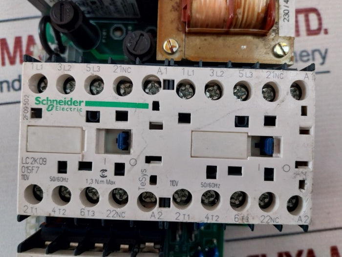 Schneider Electric El05-967 Control Card 600v Max 2f10244 A600 Q600