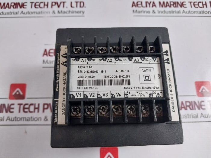 Schneider Electric Em1000 Power And Digital Energy Meter 44 To 277Vac 50/60Hz