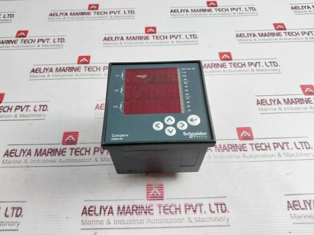 Schneider Electric Em6436 Dual Source Energy Meter 44 To 300V 50/60Hz