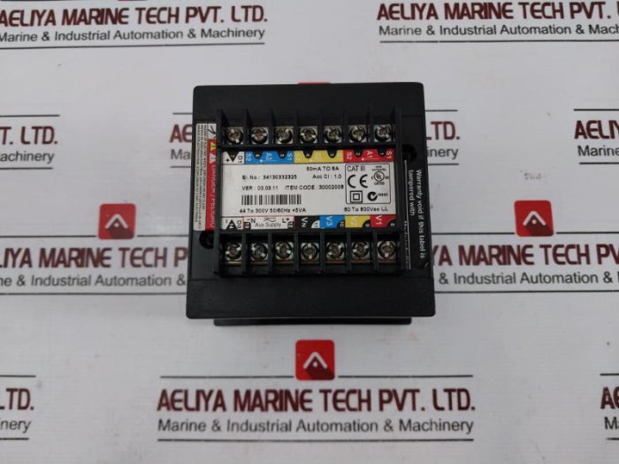Schneider Electric Em6459 Digital Vaf Meter Ver 03.03.11 30002008 Cat Iii