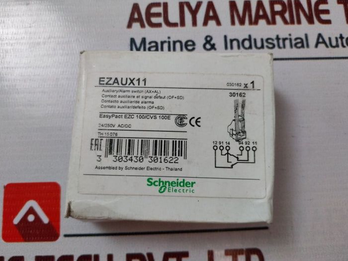 Schneider Electric Ezaux11 Circuit Breaker Thermal-Magnetic Auxiliary Switch