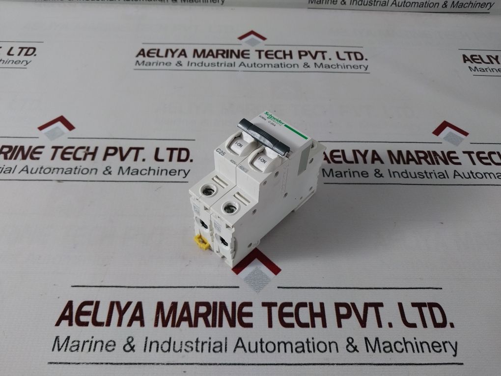 Schneider Ic60a Circuit Breaker 25a 50/60hz 400v 6kv 50°C