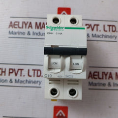 Schneider Electric Ic60H C 10A Miniature Circuit Breaker 10000A 400V