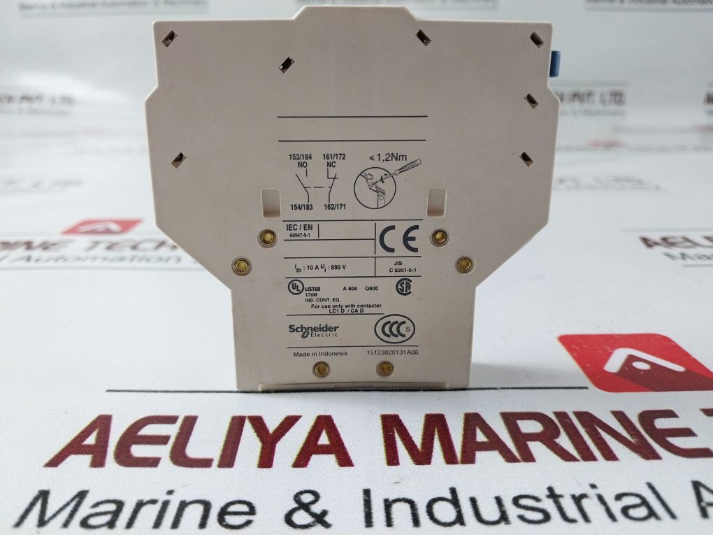 Schneider Electric Lad8N11 Lateral Contact Block