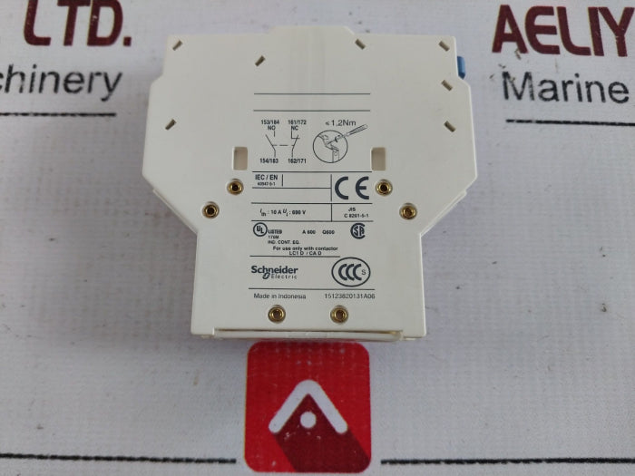Schneider Electric Lad8N11 Lateral Contact Block 8B1232