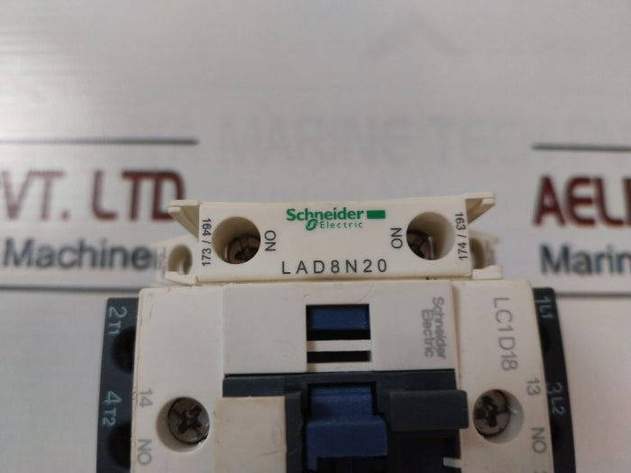 Schneider Electric Lc1d18 Telemecanique Auxiliary Contact 48v 50/60hz