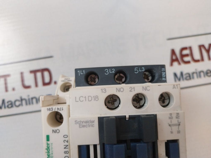 Schneider Electric Lc1d18 Telemecanique Auxiliary Contact 48v 50/60hz