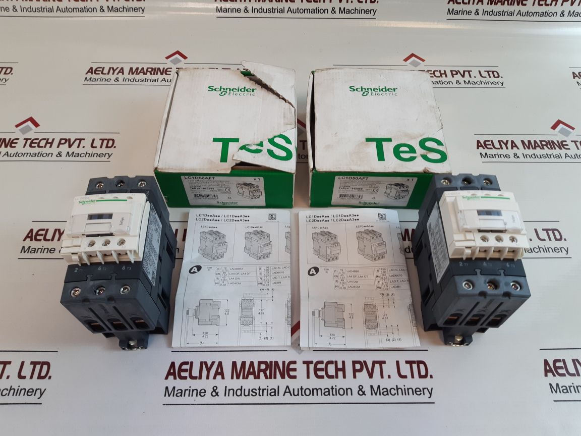 Schneider Electric Lc1D50A 3 Pole Contactor