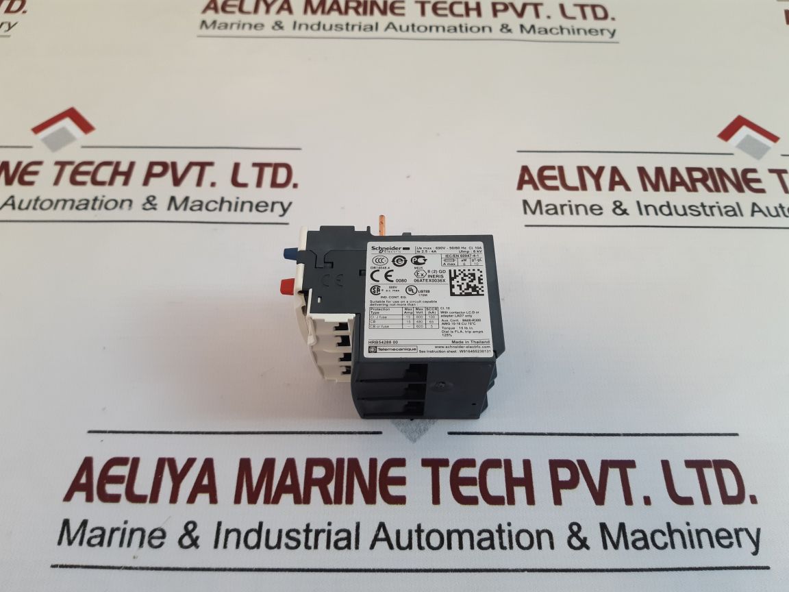 Schneider Electric Lrd08 Thermal Overload Relay 10A 690V-50/60Hz