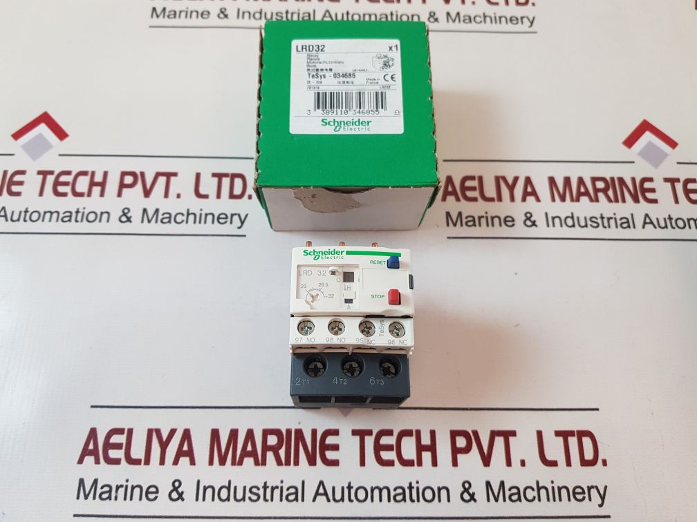 Schneider Electric Lrd32 Thermal Overload Relay 690V-50/60 Hz 10A