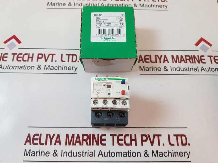 Schneider Electric Lrd32 Thermal Overload Relay 690V-50/60 Hz 10A