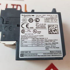 Schneider Electric Lrd32 Thermal Overload Relay 690V-50/60 Hz 10A