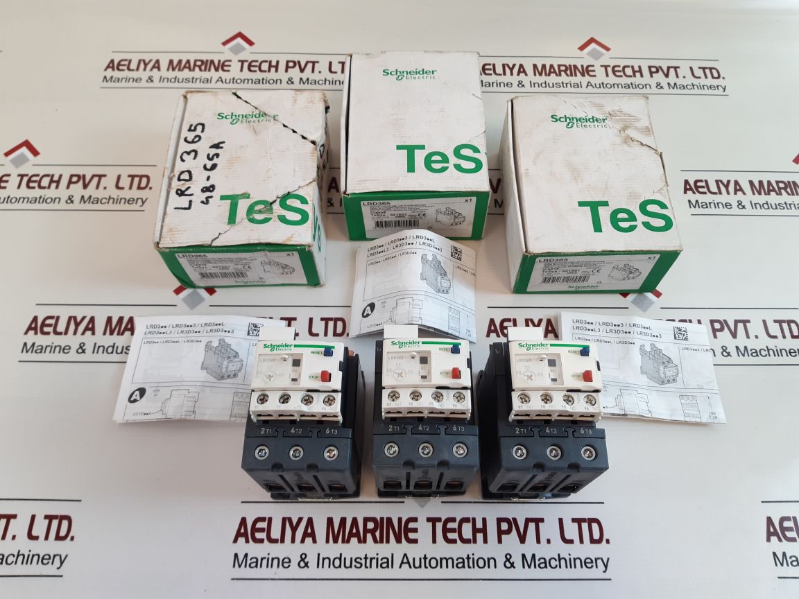 Schneider Electric Lrd365 Thermal Overload Relay 690V-50/60Hz
