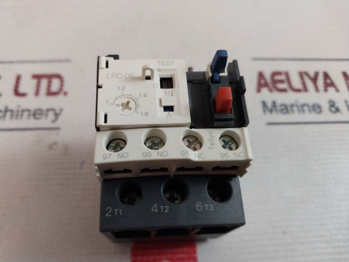 Schneider Electric/Telemecanique Lrd 06 Overload Relay With Contactor 1-1.6 A