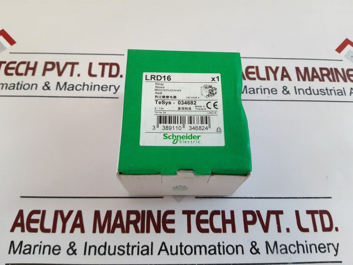 Schneider Electric Lrd 16 Thermal Overload Relay 690V-50/60 Hz
