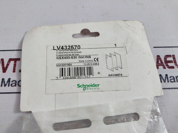 Schneider Electric Lv432570 6 Interphase Barrier Set
