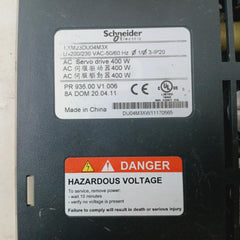 Schneider Electric Lxm23Du04M3X Ac Servo Drive 400W V1.006 Du04M3Xw11170565